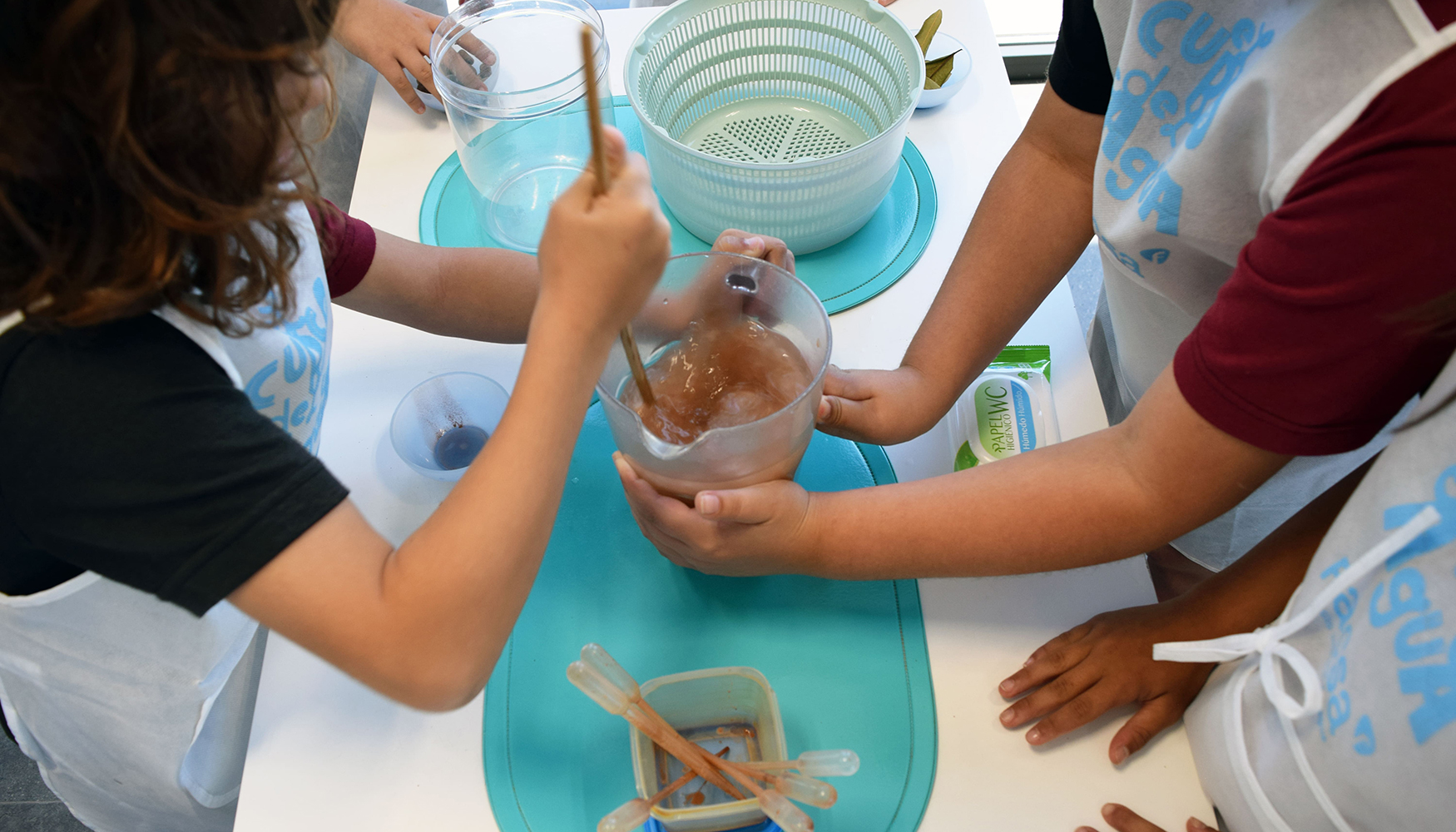 Las actividades se desarrollaron, adem�s de en seis colegios rurales agrupados en cuatro colegios de educaci�n infantil y primaria en Lucena del Cid...