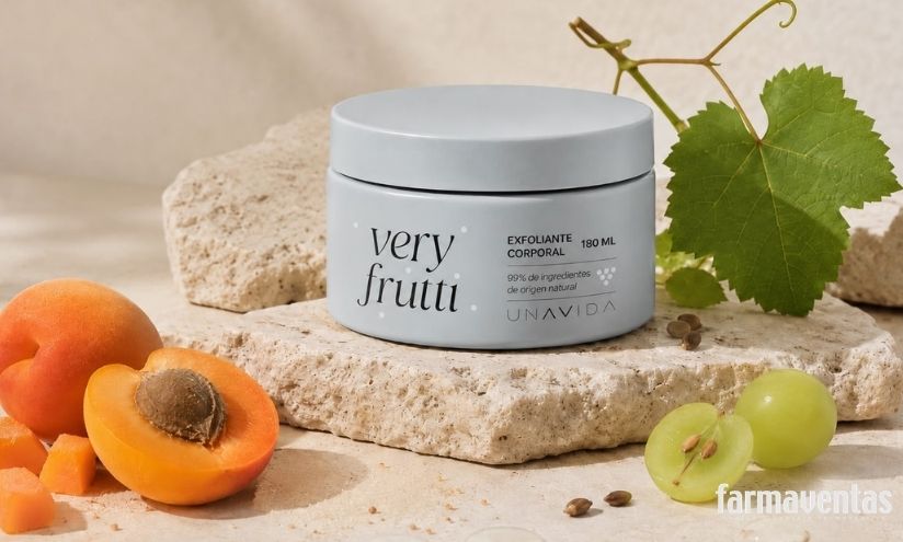 Foto de Unavida Cosmetics ampl�a su cat�logo con el exfoliante corporal Very Frutti