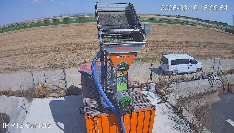 Sistema de separaci�n s�lido l�quido (Agroganadera Escor�n, Tauste)