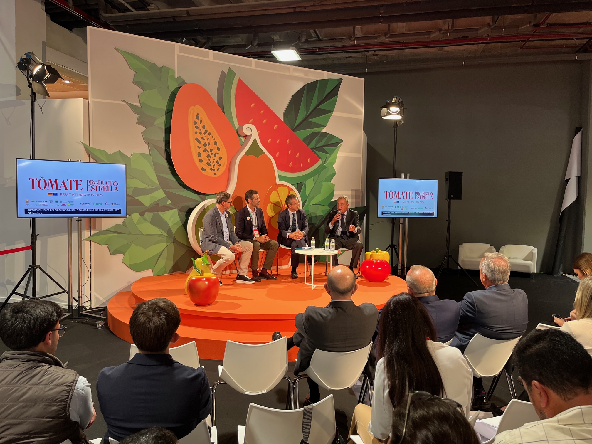 En Fruit Attraction 2025, el tomate fue el producto estrella y centr� el debate de numerosos encuentros t�cnicos