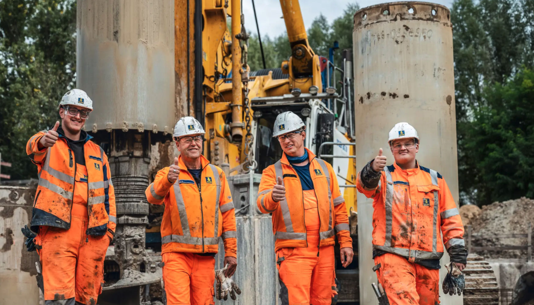Equipo de Bauer responsable de la ejecucion del proyecto