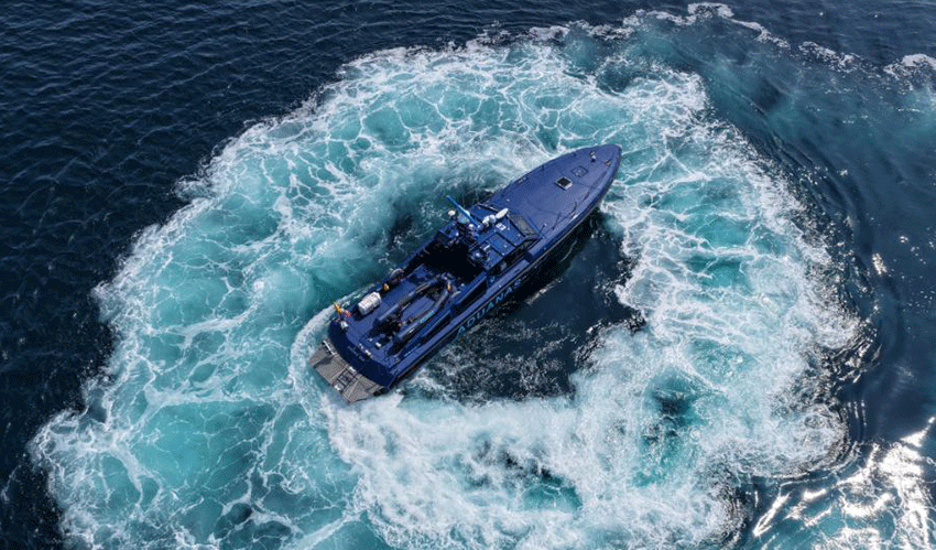 Rodman Polyships entrega la �Audaz VIII�, �ltima patrullera de la Serie Audaz...