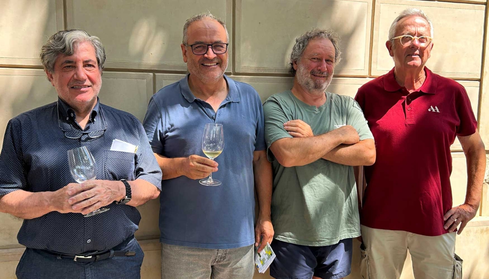 Josep Maria Pi�ol, de Celler Pi�ol; Josep Maria Albet, de Albet i Noya; Josep Maria Pujol-Busquets...