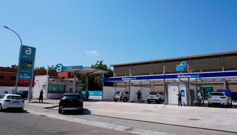 Elefante Azul en El Prat de Llobregat (Barcelona)