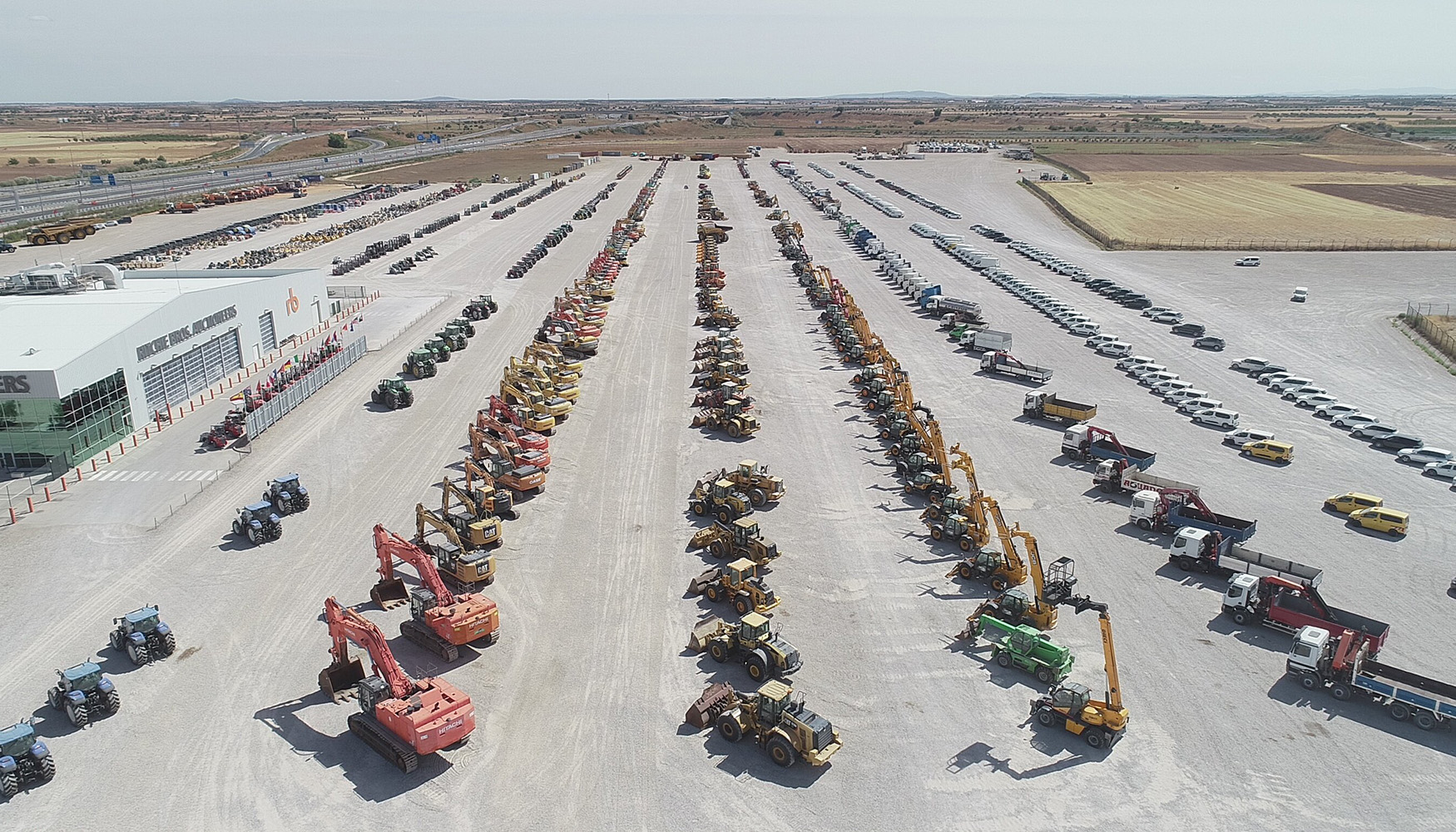 Campa de Ritchie Bros. en Oca�a, Toledo