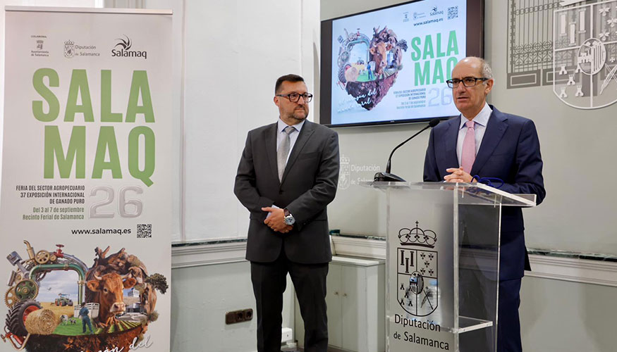 Javier Iglesias, presidente de la Diputaci�n de Salamanca...