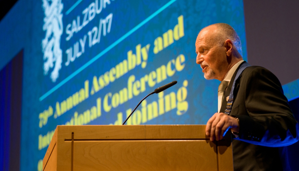 Stephan Egerland es presidente del International Institute of Welding (IIW) e impulsar� los temas de futuro del sector de la soldadura durante los...