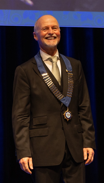 Stephan Egerland, presidente del International Institute of Welding (IIW). Foto: Fronius International GmbH