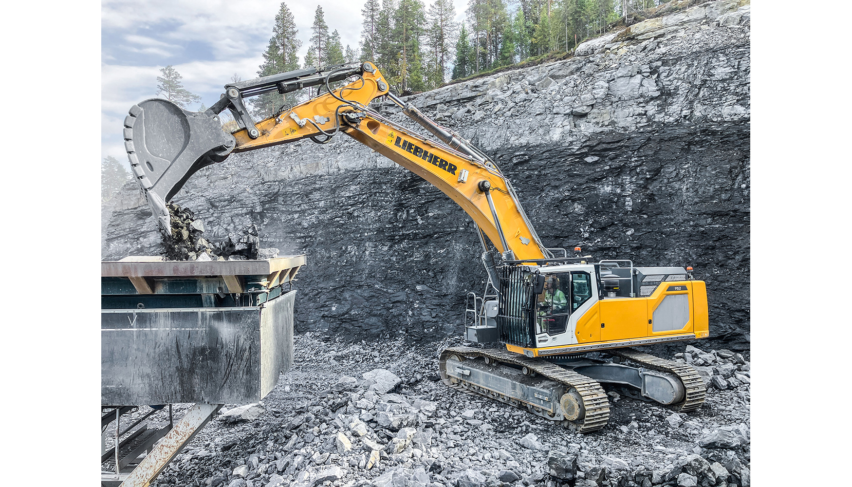 Modelo de excavadora R 952 G8