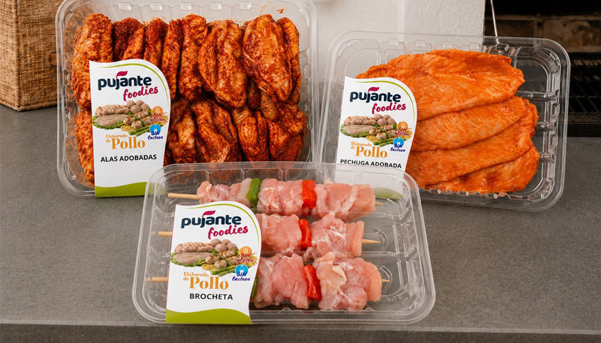 Pujante lanza Foodies, su nueva gama de elaborados de pollo