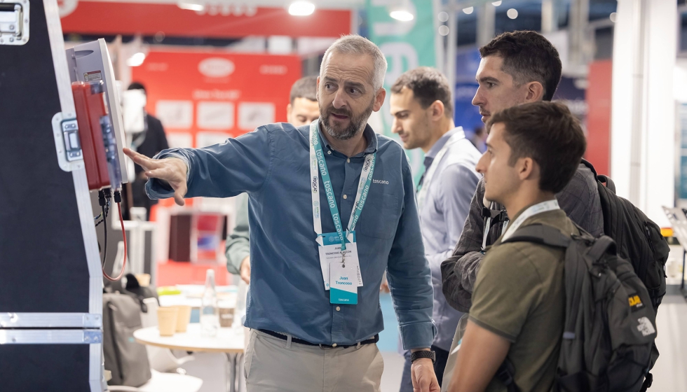 Stand de Toscano en EFINTEC 2025