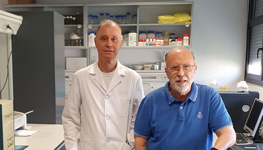 Los investigadores Antonio L�pez y Antonio Garrido, autores del estudio