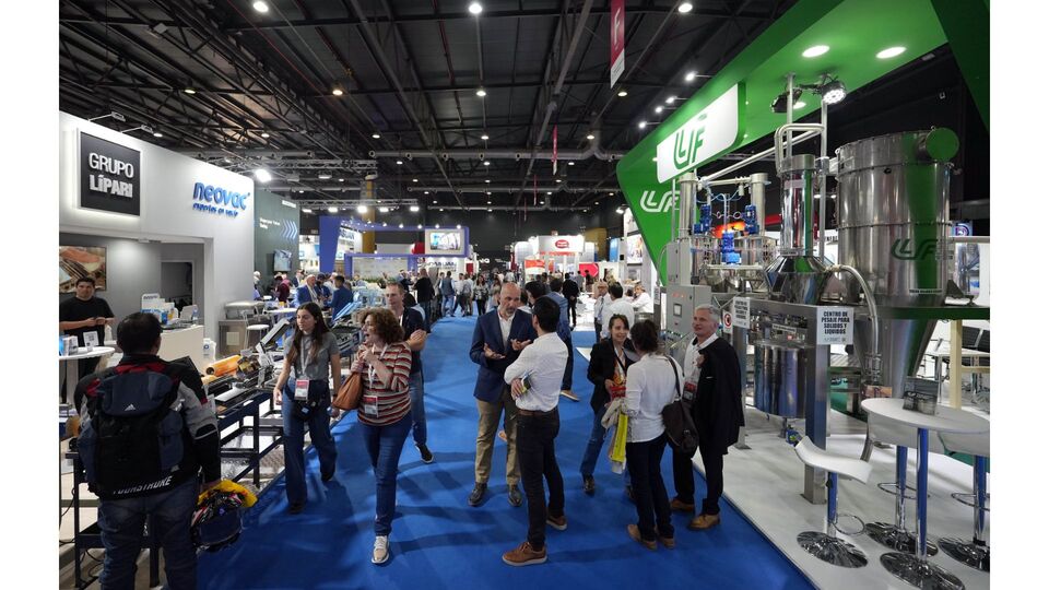 A cada dois anos, a Tecno Fidta re�ne, na Argentina, a ind�stria alimentar da Am�rica Latina. Fonte: Messe Frankfurt. Cr�ditos: Marcelo Capece...