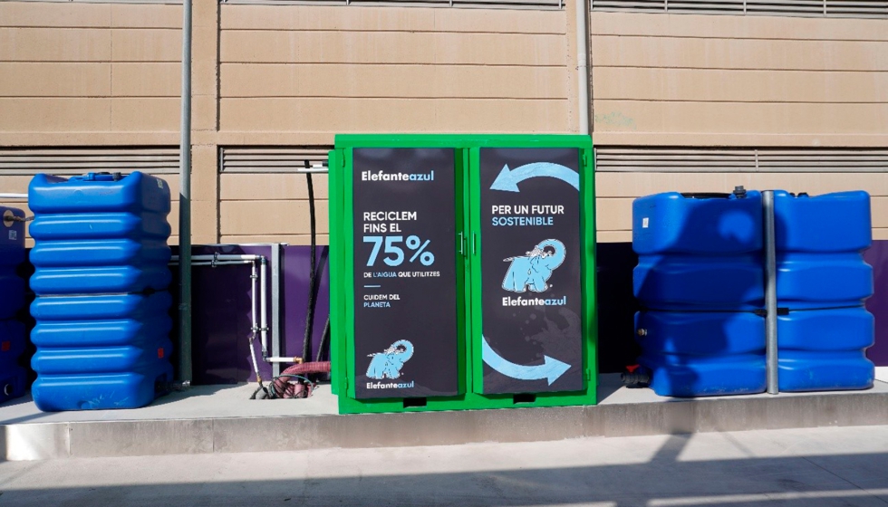 La instalaci�n incorpora una recicladora dise�ada y fabricada en Washnet que permite recuperar hasta el 75 por ciento del agua empleada durante el...