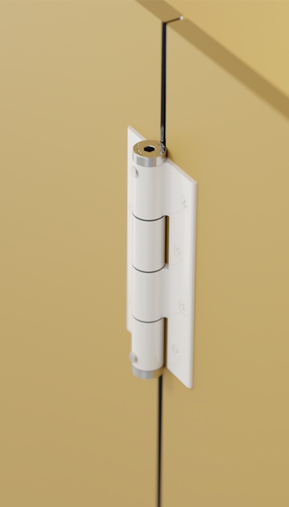 Bisagra de simple acci�n SF 120, de Justor