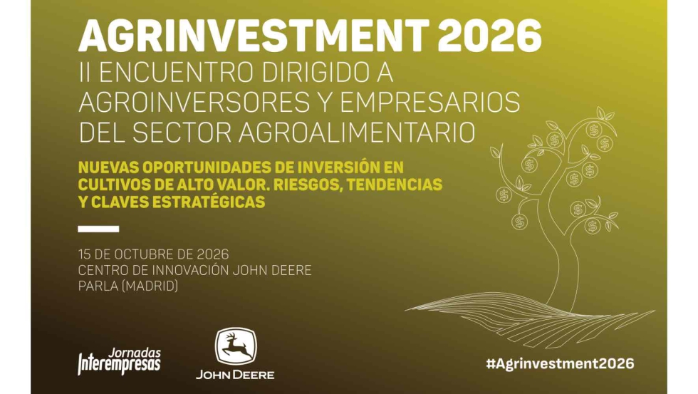 Inscripci�n gratuita: https://jornadas.interempresas.net/Agrinvestment2026/inscripcion