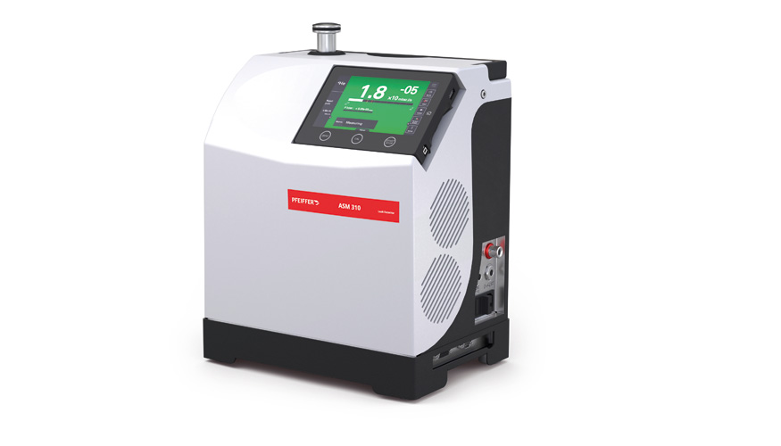 ASM 310, el detector port�til de fugas de gas trazador dise�ado para localizar y cuantificar fugas en componentes y sistemas de vac�o...
