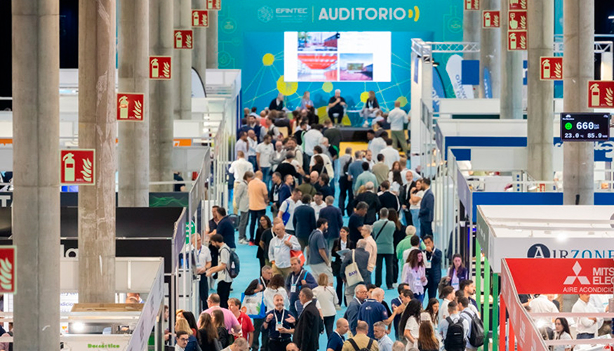 La dimensi�n multisectorial del sal�n hace m�s importante que el instalador planifique previamente la visita...