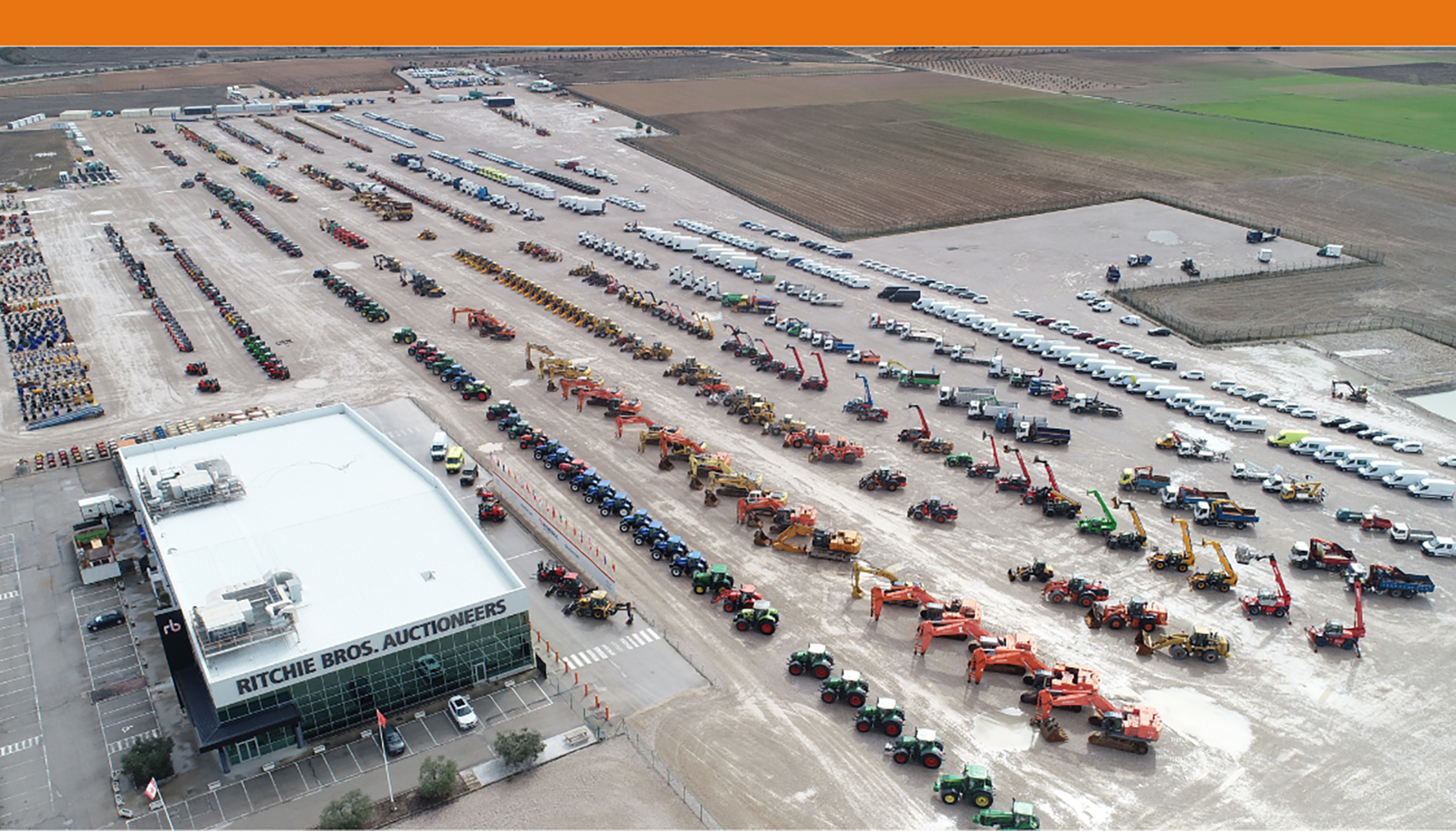 Campa de Ritchie Bros. en Oca�a (Toledo)
