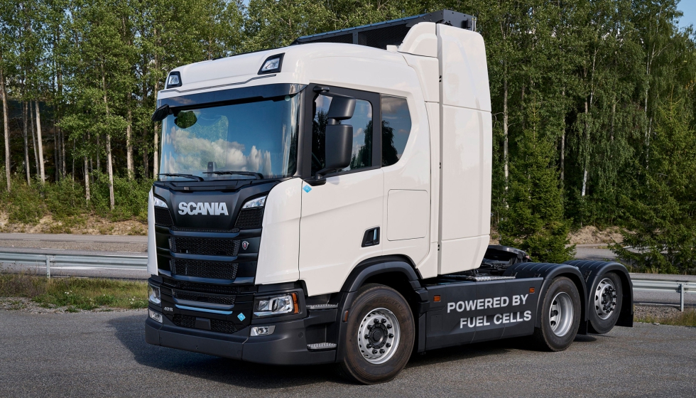 Toyota y Scania colaboran para probar la tecnolog�a de pila de combustible de hidr�geno en el transporte pesado