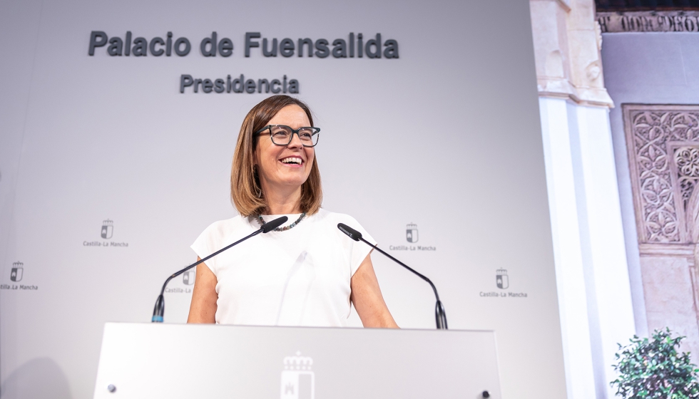 Esther Padilla, consejera Portavoz. Fotograf�a: Junta Castilla-La Mancha