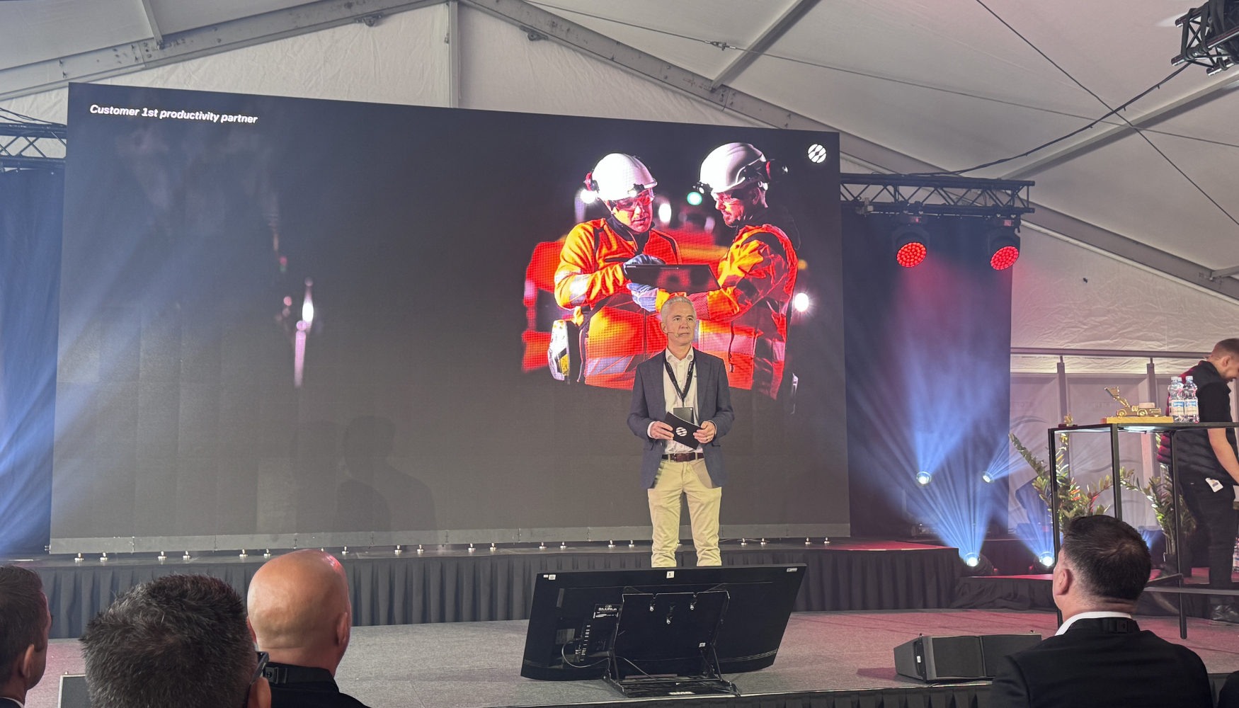Wayne Scrivens, presidente de la divisi�n Load & Haul de Sandvik Mining