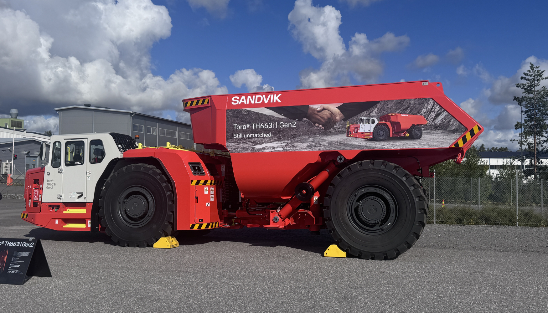 Nuevo cami�n subterr�neo Toro TH663i I Gen2