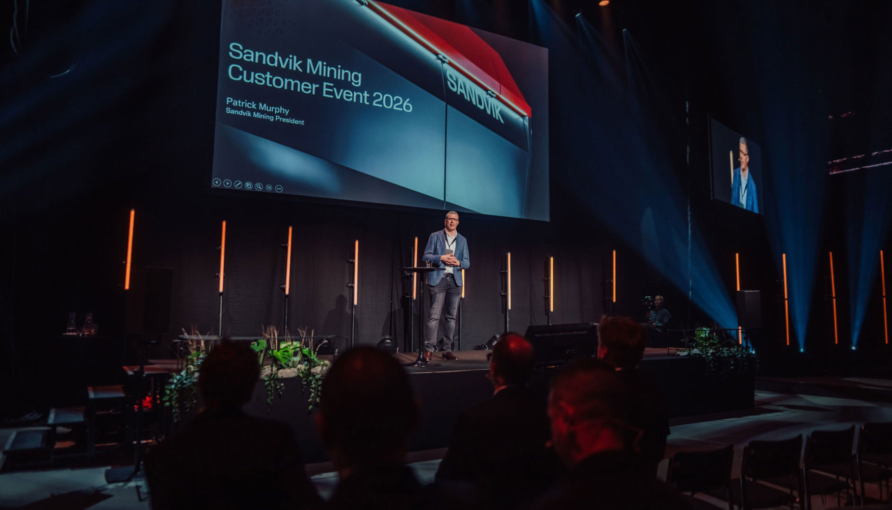 Patrick Murphy, presidente de la divisi�n de Miner�a de Sandvik
