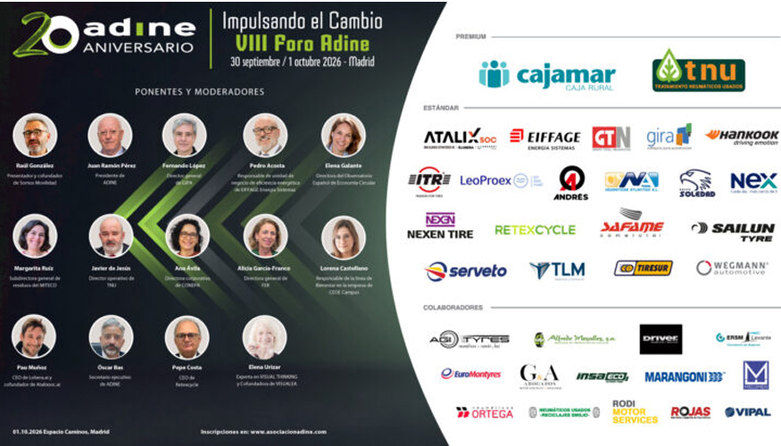 El VIII Foro ADINE 2026 se celebrar� el 30 de septiembre y 1 de octubre en Madrid