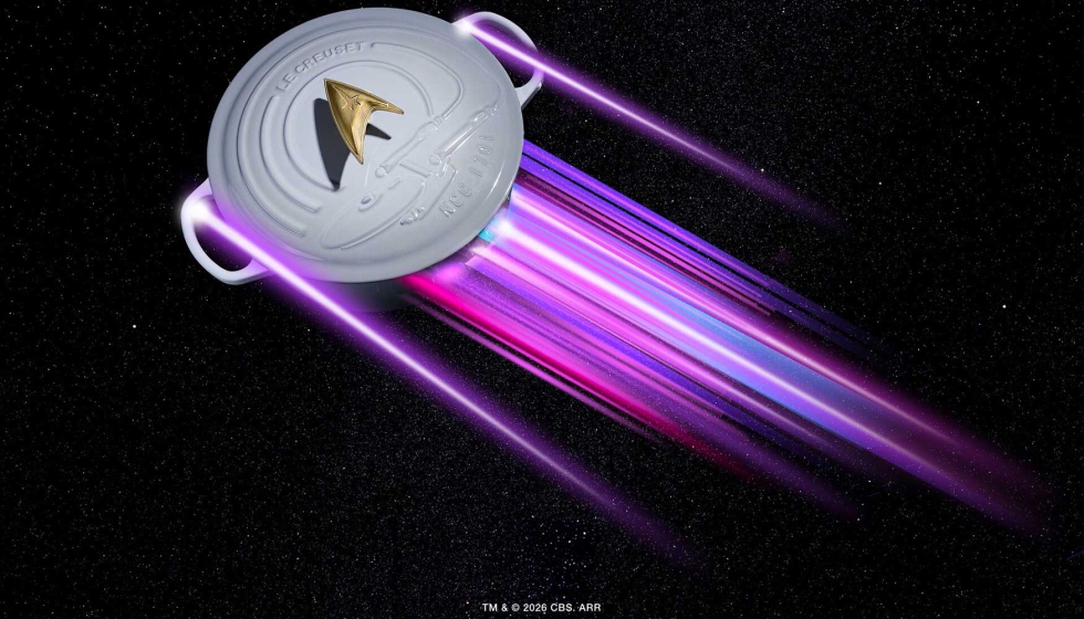Cocotte redonda Signature Enterprise con pomo Flota estelar