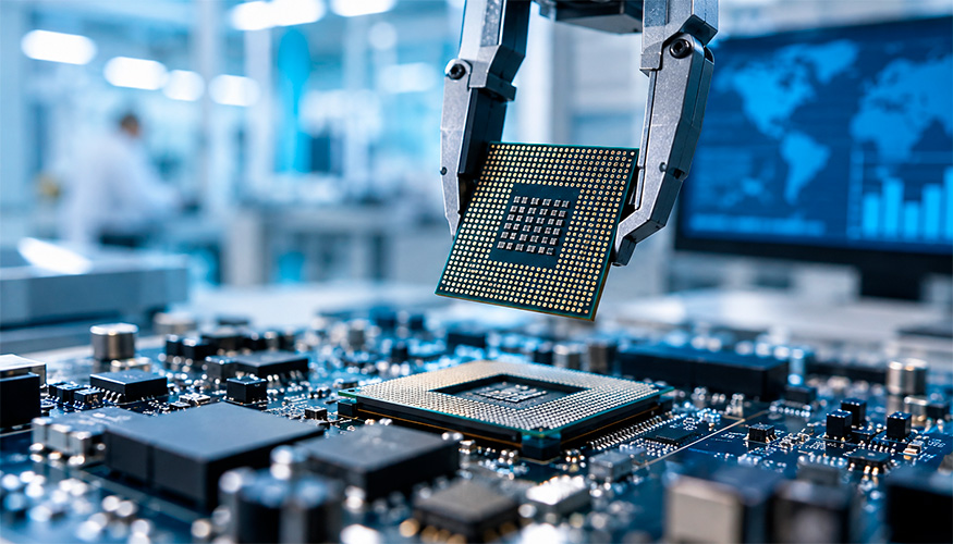 El sector europeo de electrónica y TIC pierde dinamismo por su apuesta por chips industriales