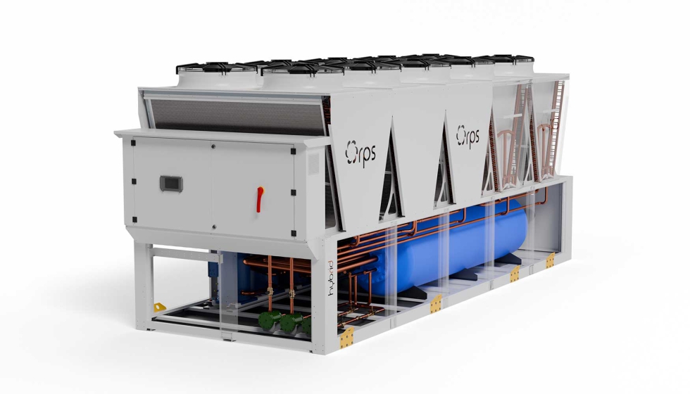 HYBRID SCROLL R454B. Soluci�n de refrigeraci�n de RPS Cooling que incorpora el refrigerante R454B y tecnolog�as orientadas a la eficiencia energ�tica...