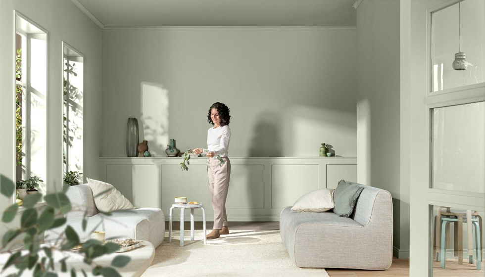 El Color del A�o 2027 quiere �crear espacios m�s luminosos para una vida m�s luminosa�. Foto: Katelijne Vermeulen / AkzoNobel...