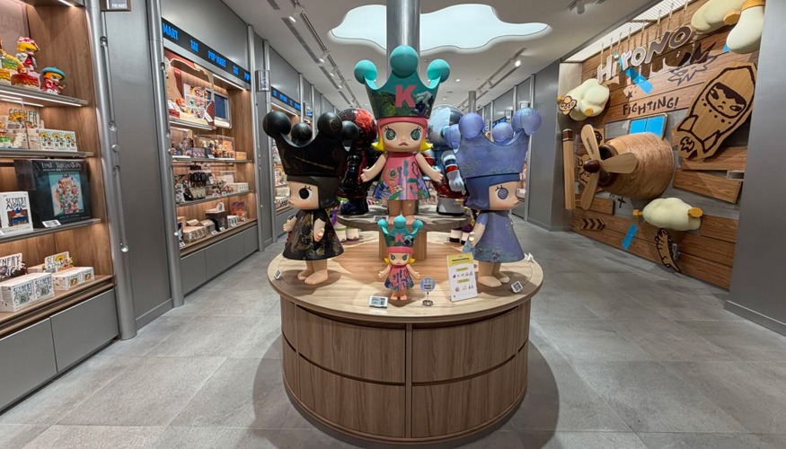 POP Mart cuenta con una tienda insignia en Barcelona, ubicada en el Passeig de Gr�cia