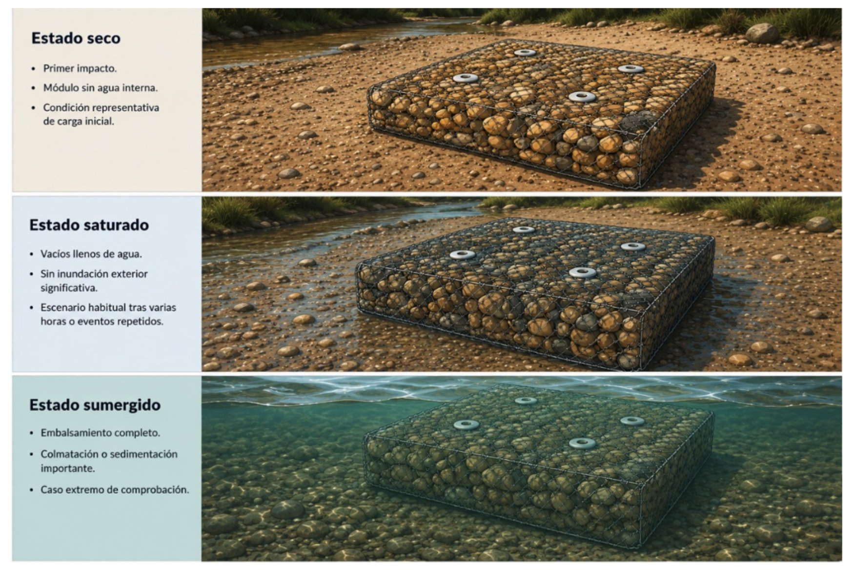 Fig. 7. Escenarios posibles de c�lculo (simulaci�n)