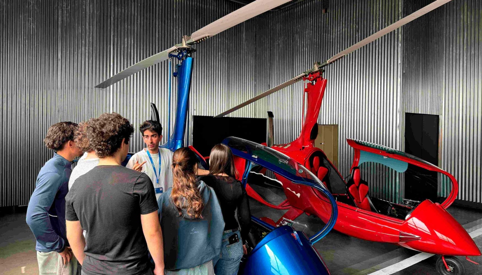El laboratorio cuenta con veh�culos y prototipos vinculados a los proyectos de movilidad a�rea y conducci�n aut�noma