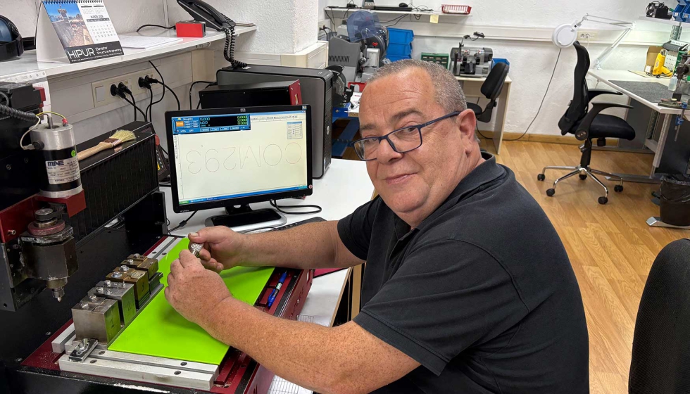 Pedro Agraz, responsable de taller