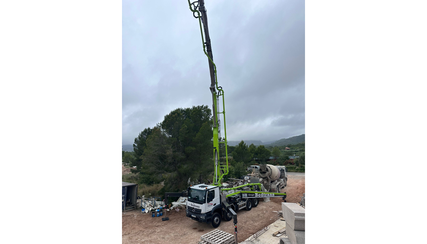 Autobomba Zoomlion de 43 m