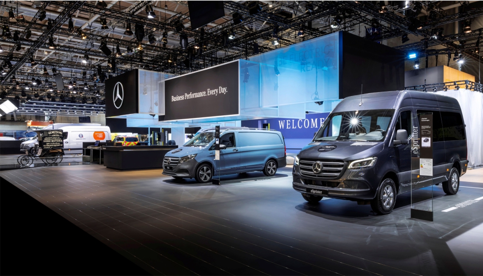 El nuevo Mercedes-Benz VLE Electric se presenta como veh�culo de enlace para servicios profesionales