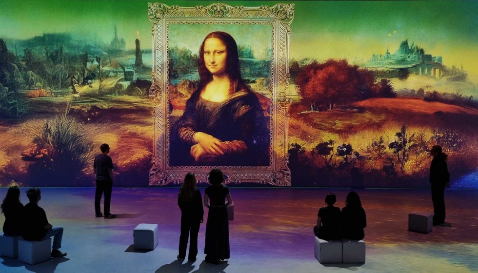 Imagen de la exposici�n �Leonardo versus Michelangelo� en Ideal Barcelona