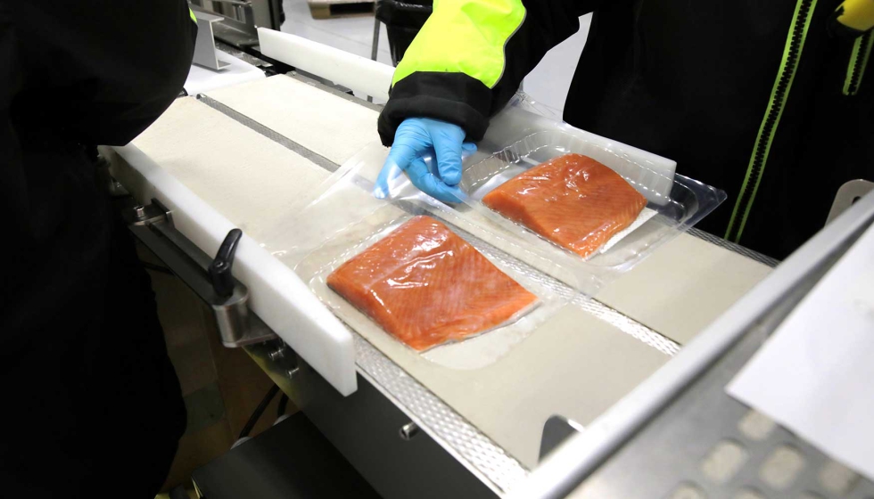 Soluciones eficientes para el final de l�nea destinadas al procesamiento seguro de productos del mar. Foto: Bizerba