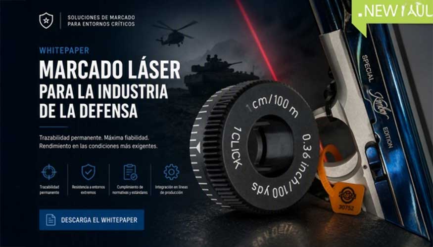 El nuevo �white paper� de Trumpf analiza los retos del marcado permanente y la trazabilidad de componentes destinados al sector de defensa...
