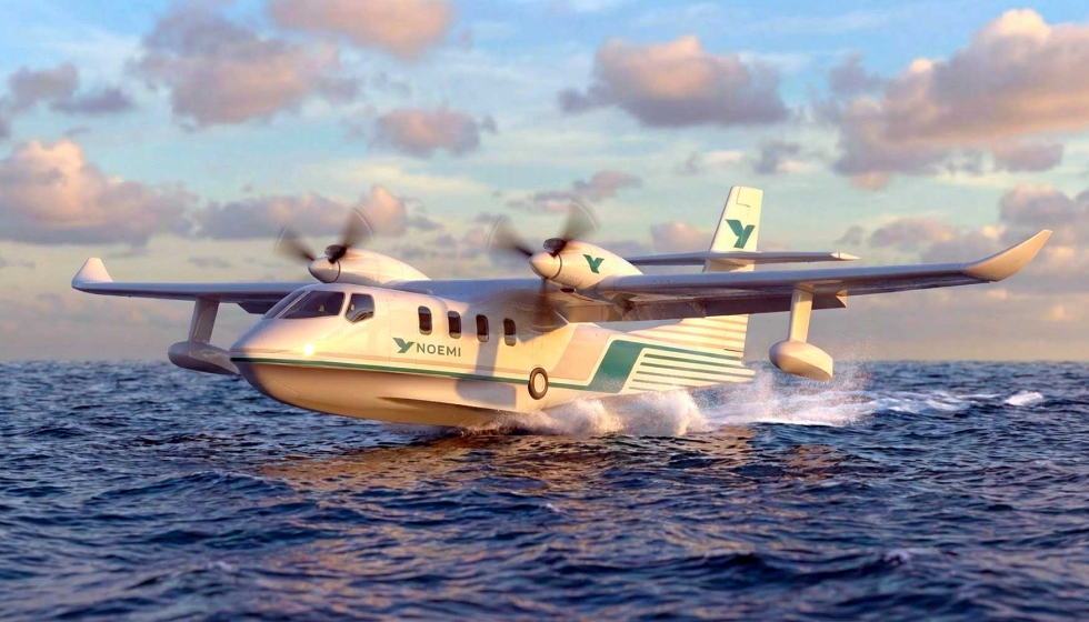 Noemi Aerospace desarrolla una aeronave anfibia totalmente el�ctrica dise�ada para operar desde el agua y desde pistas convencionales...