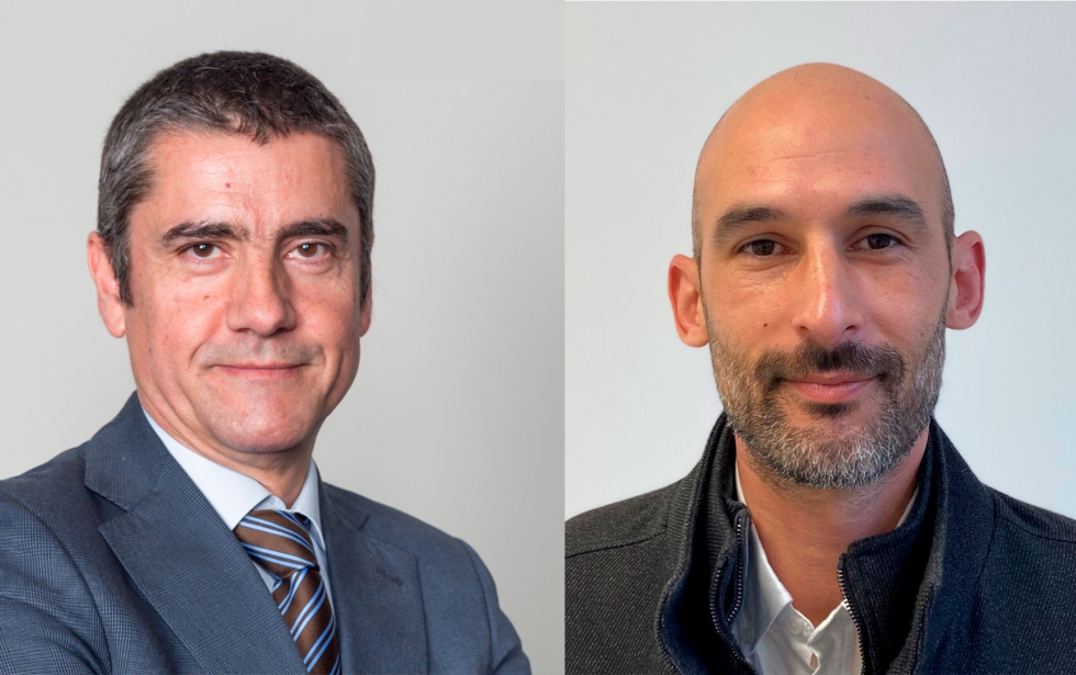 V�tor Santos, director nacional de Ventas, y Alberto Mart�nez, director de servicio BSI Spain en ASSA ABLOY