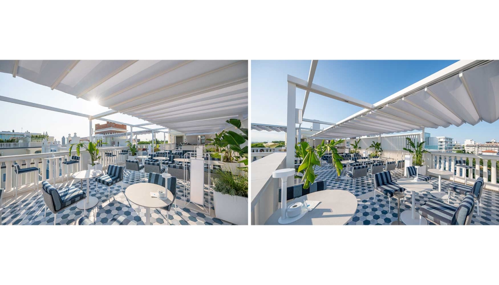 Las lamas de aluminio parasol regulan la radiaci�n solar y modulan la luz natural en el interior del espacio; adem�s de mejorar el control de la luz...
