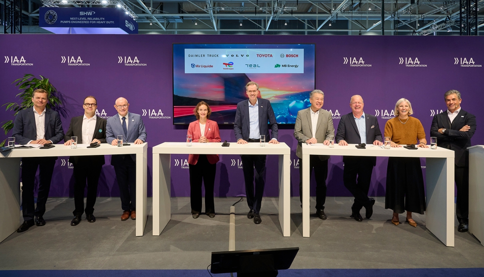 Acto de presentaci�n de la iniciativa en IAA Transportation