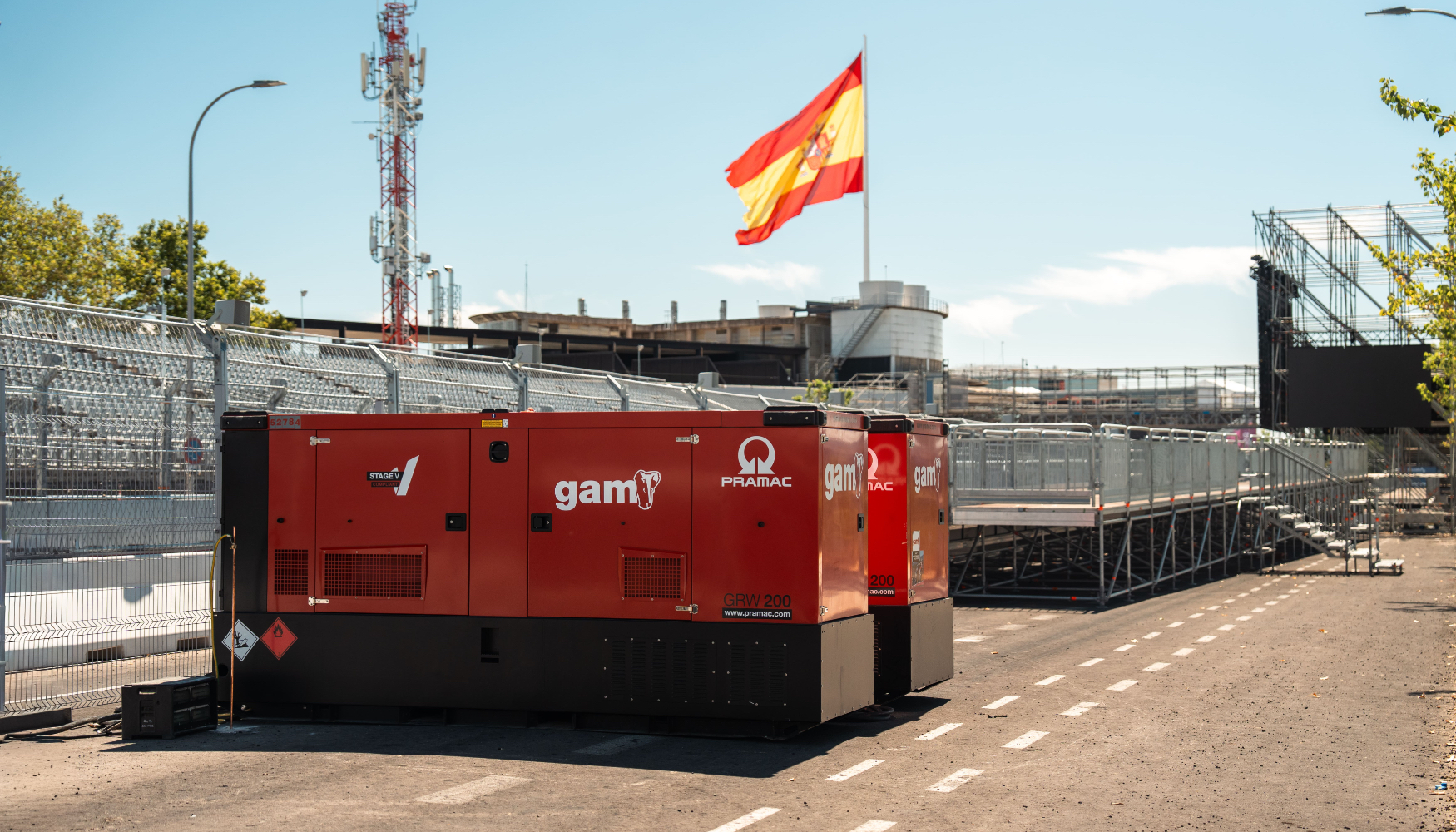 Grupos electr�genos de GAM en Madring 2026