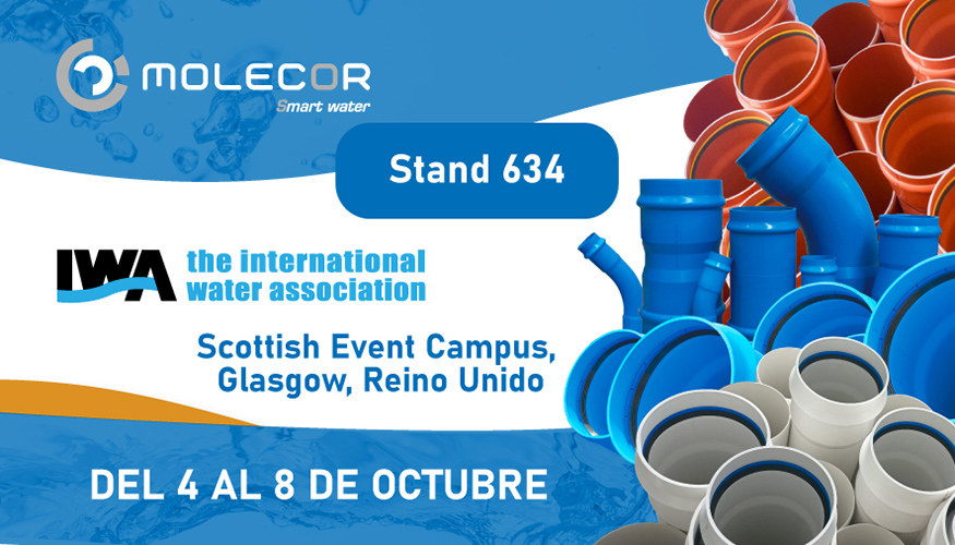 Participar en un evento de este calibre supone para Molecor una oportunidad �nica para ganar visibilidad ante la comunidad internacional del sector y...