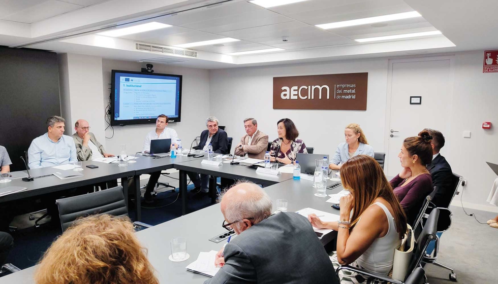 Reuni�n de la Comisi�n de Industria de Defensa y Aeron�utica de Aecim