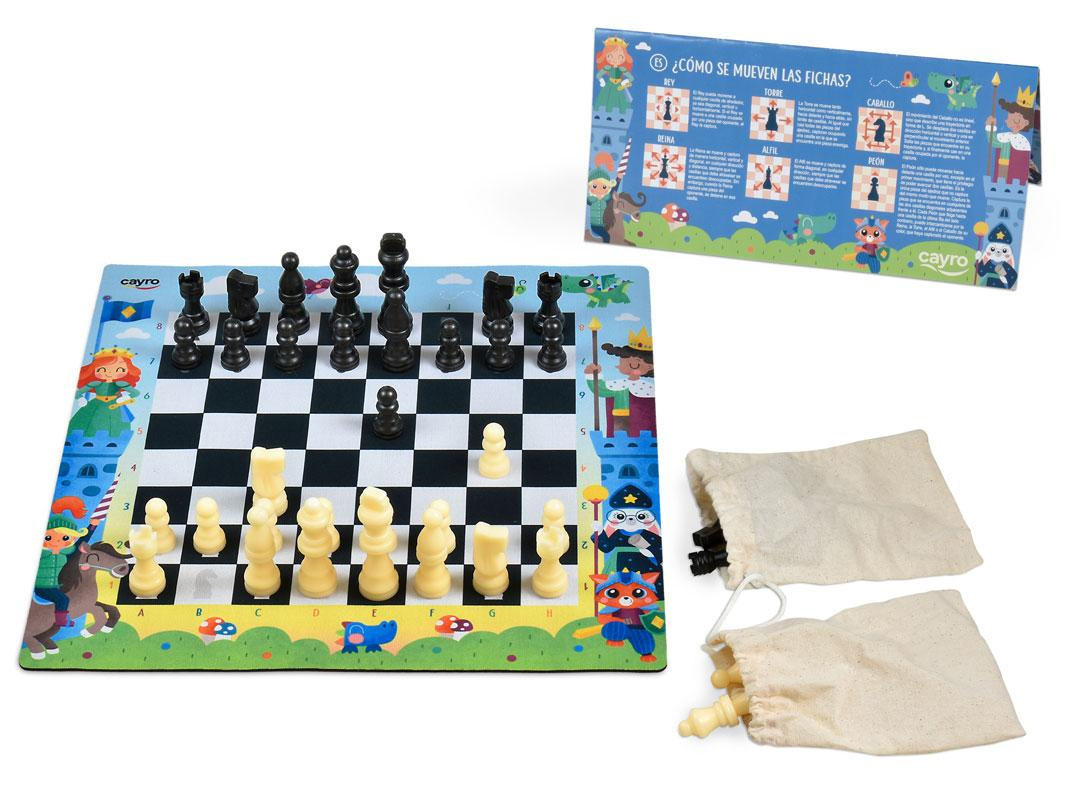 My First Ajedrez adapta el juego de estrategia a los primeros aprendizajes y trabaja el razonamiento l�gico y la toma de decisiones...